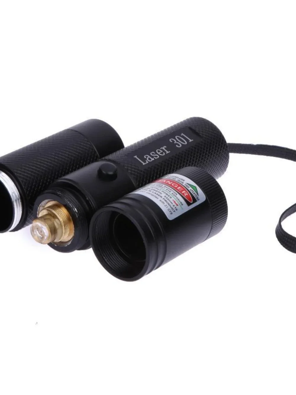 532nm Green Laser Pointer Lazer Pen High Power Visible Beam Light + Battery